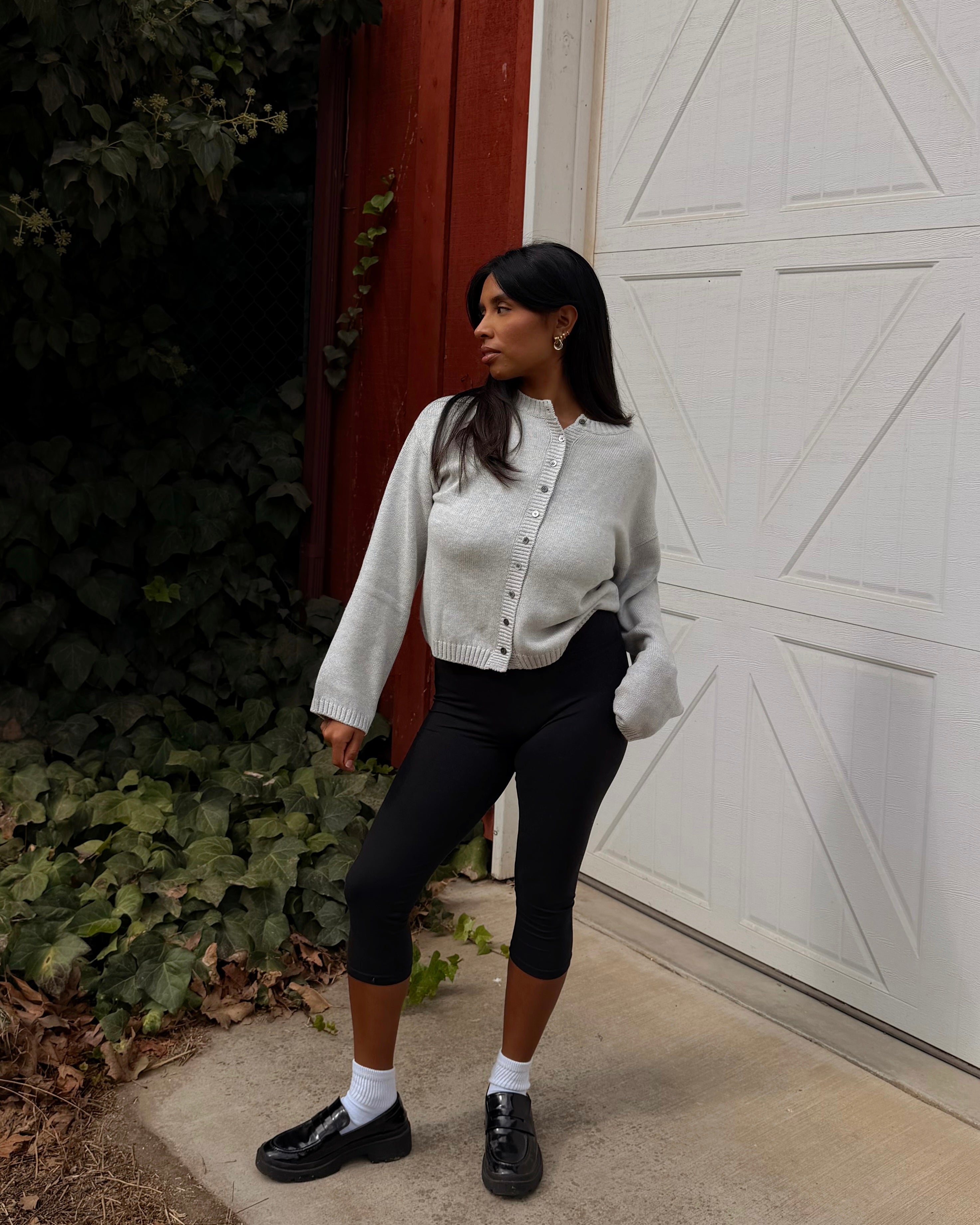 Weave Cardigan // Ash