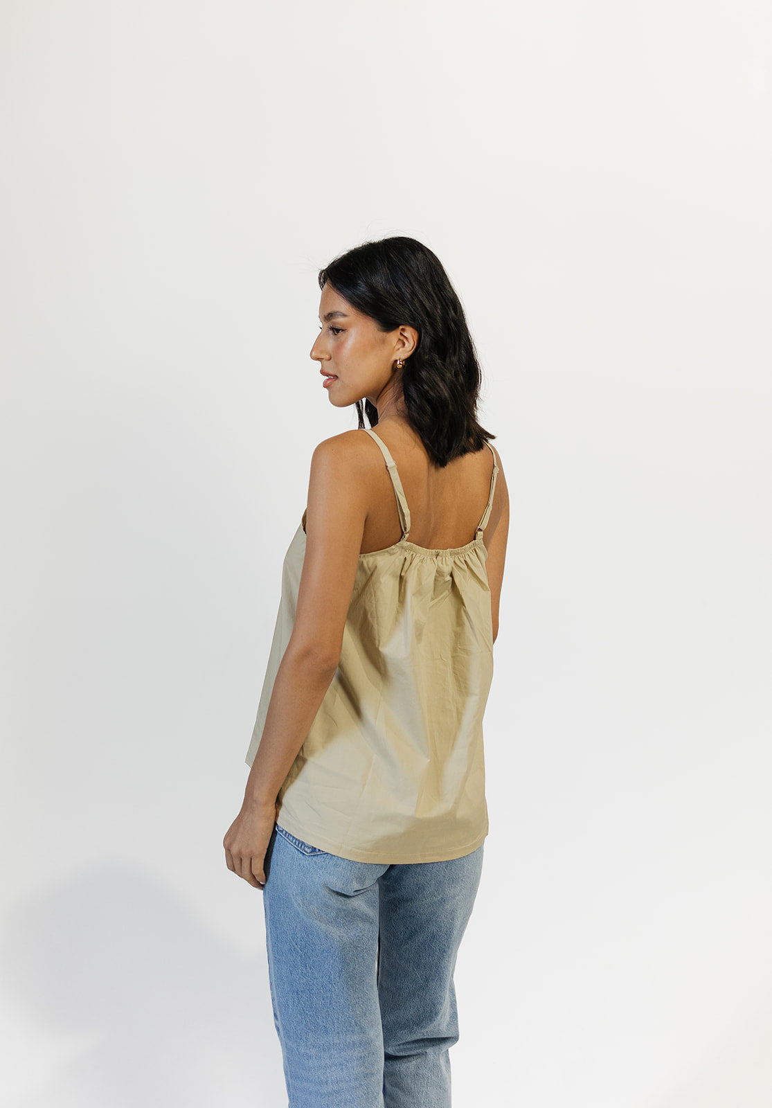 Square Cami — Seagrass