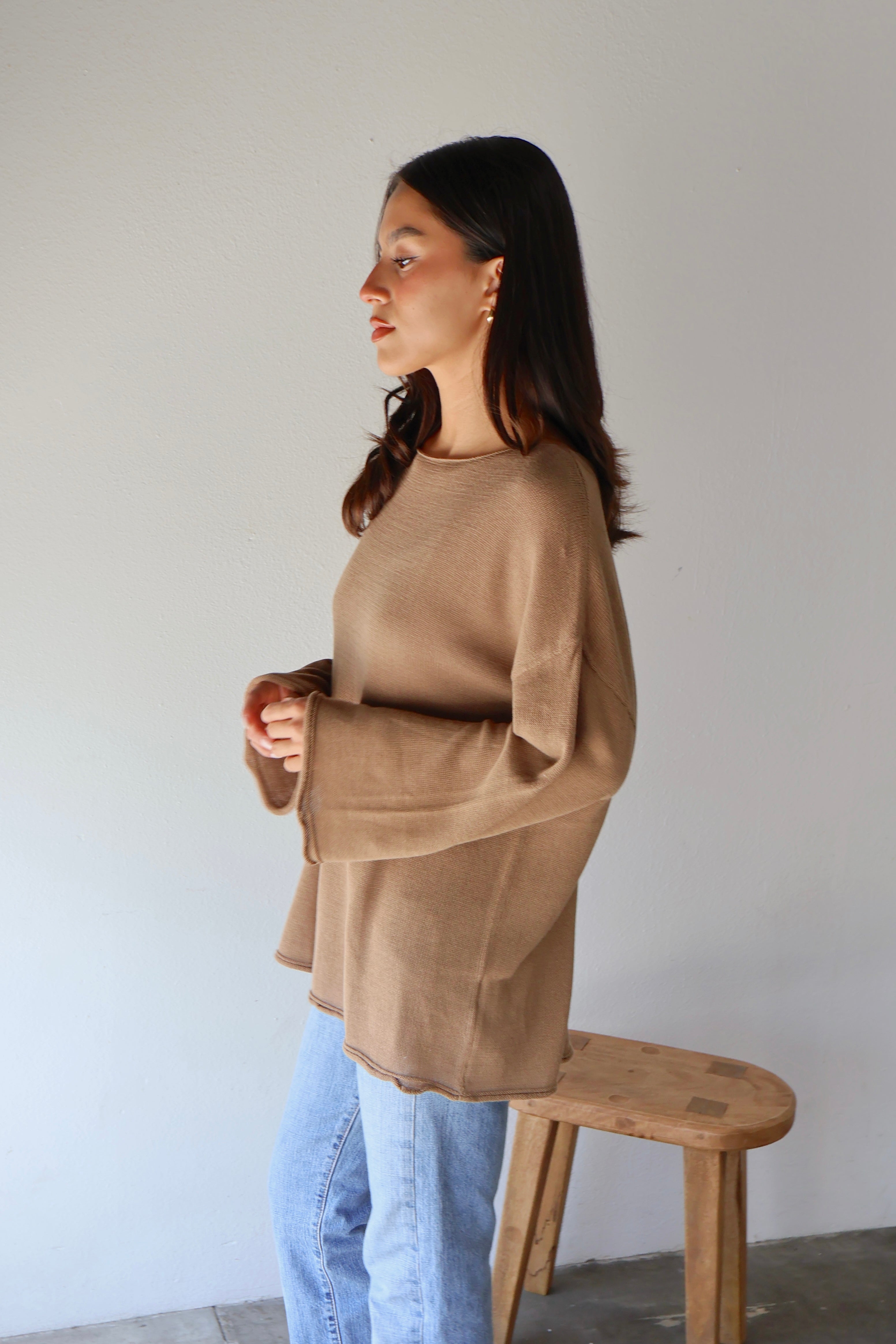SOFTWEAR BOATNECK KNIT // CLAY