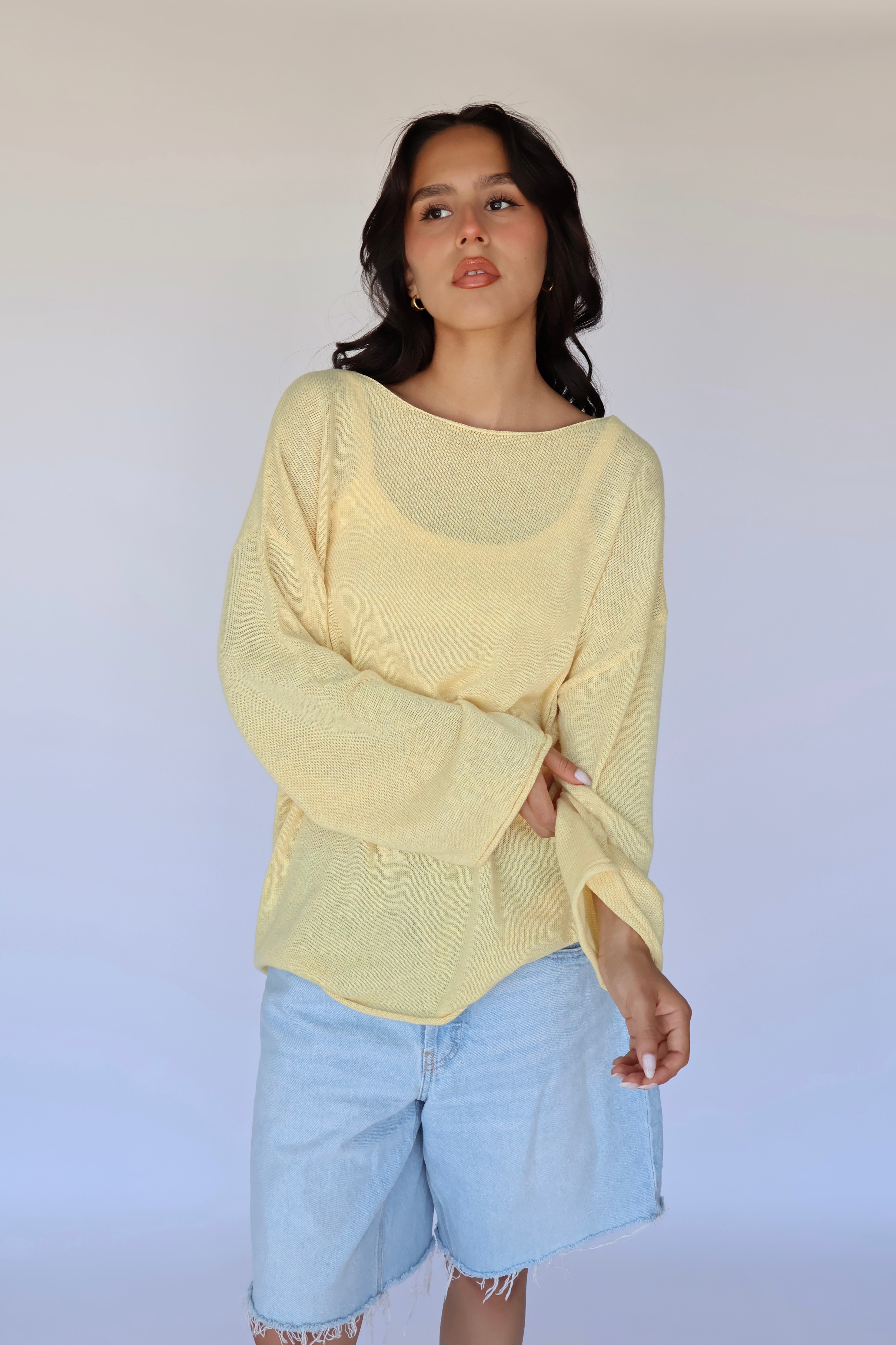 SOFTWEAR BOATNECK KNIT // DAISY