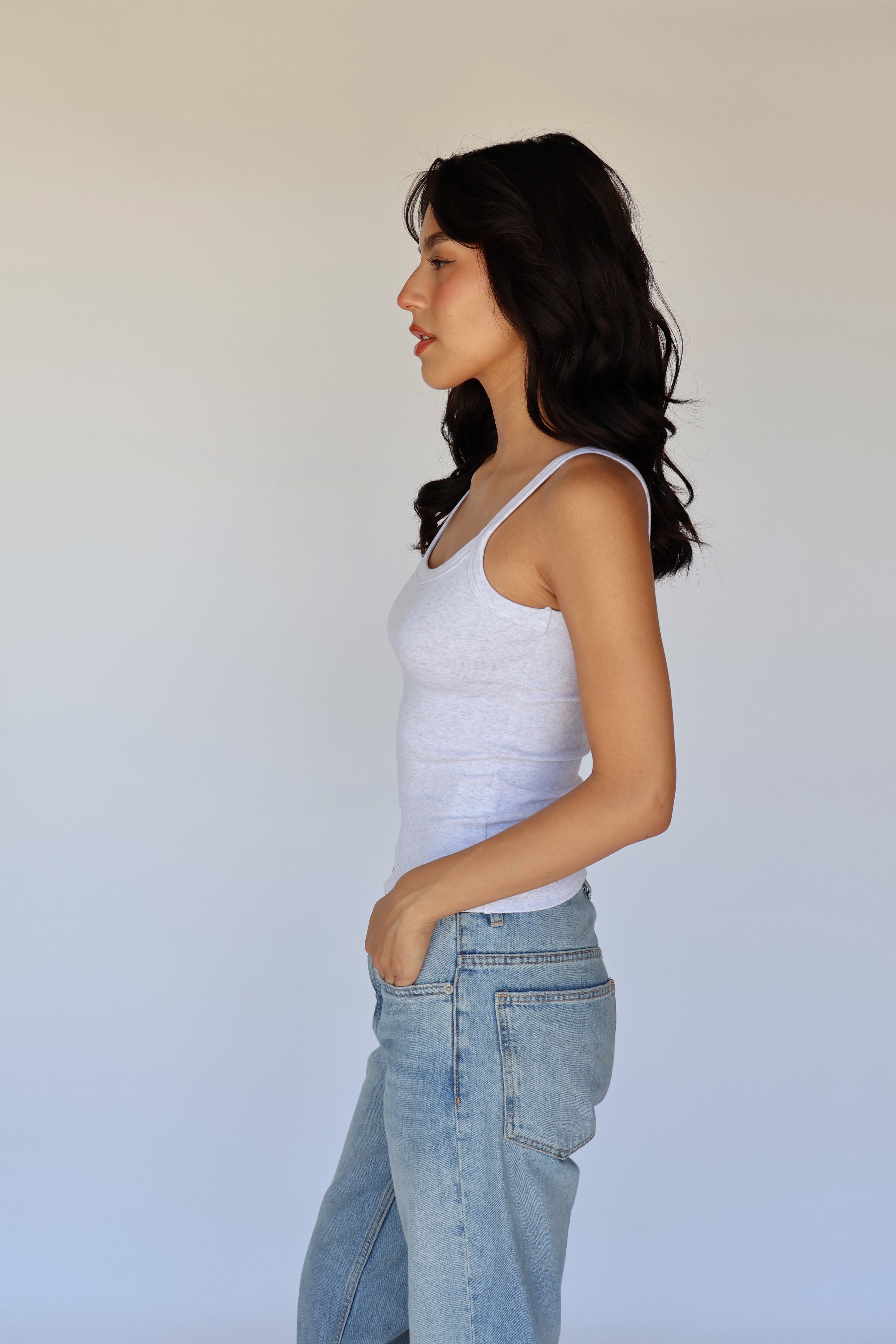 Singlet Tank // Feather