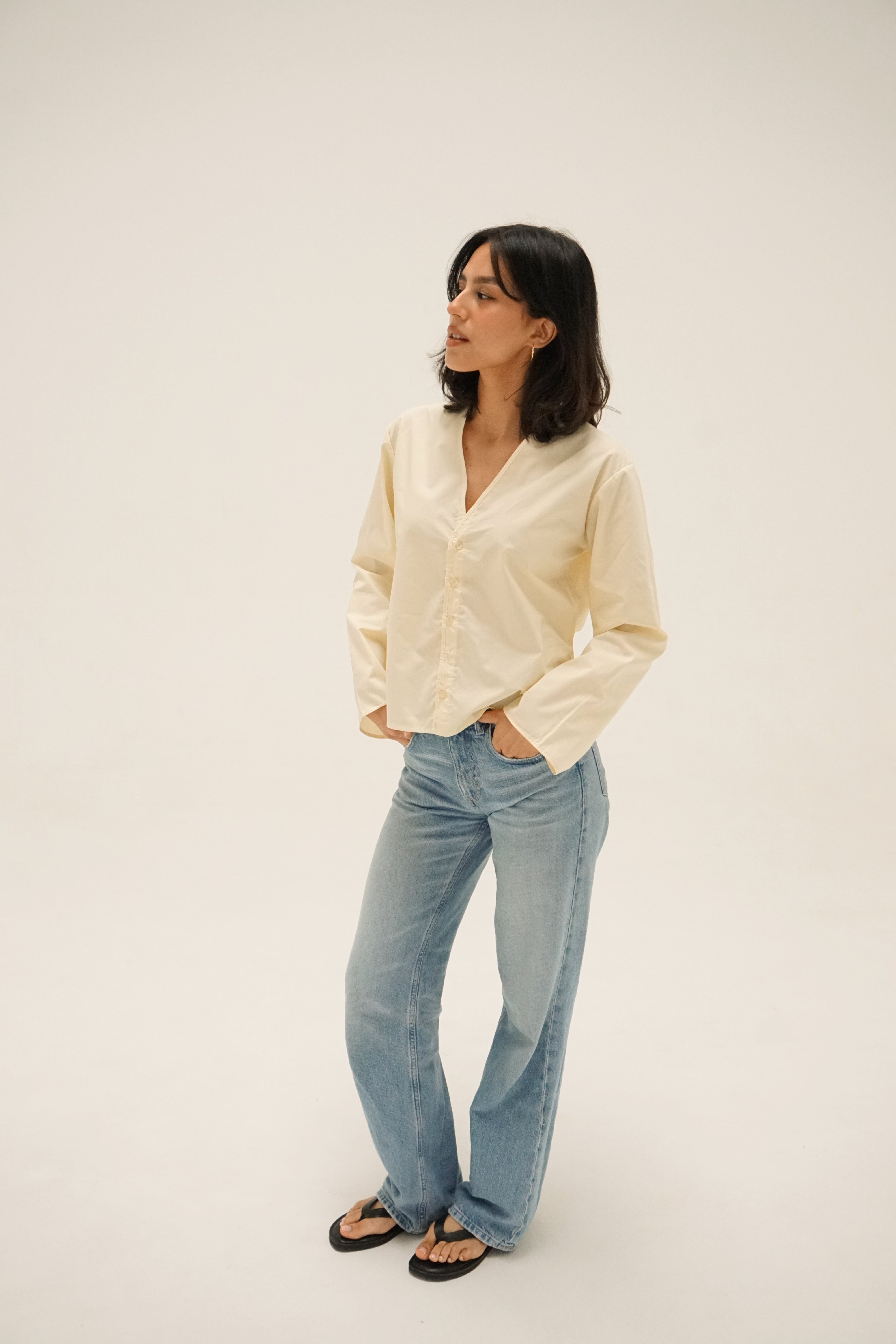 Ridge Blouse // Butter