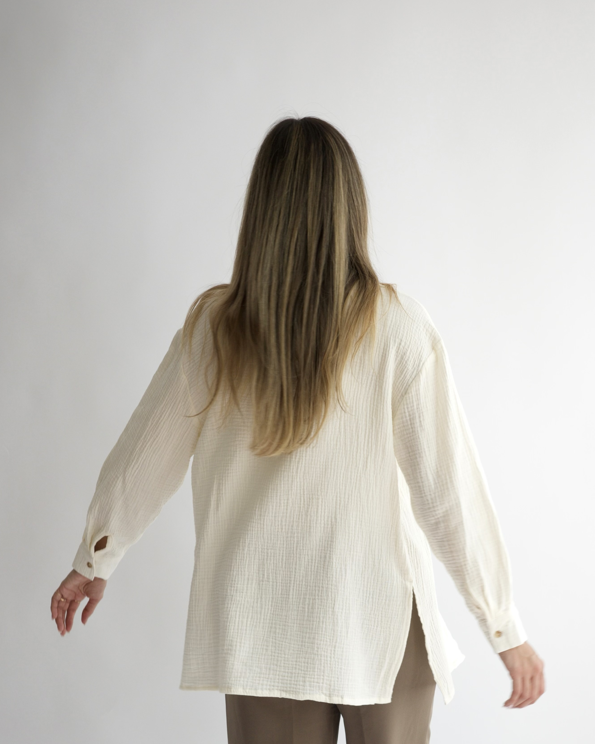 Coastal Shirt // Light Oyster