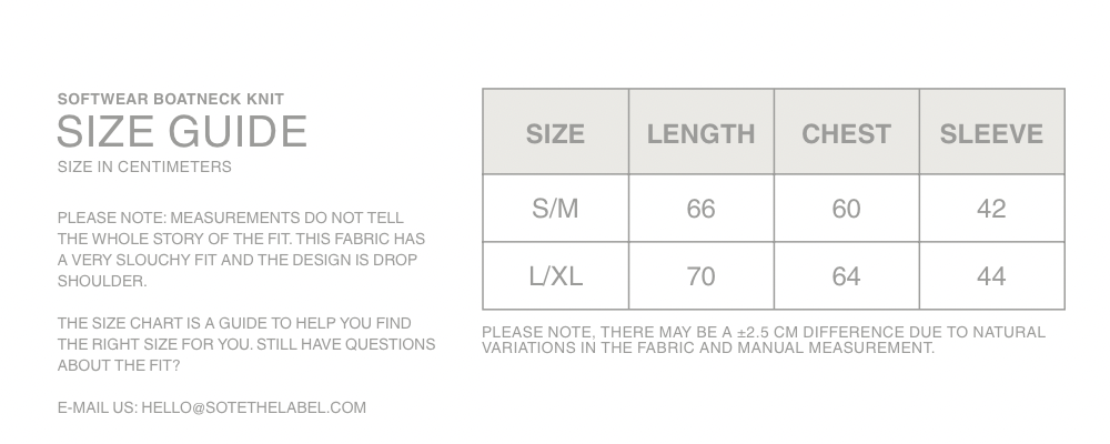 SOFTWEAR BOATNECK KNIT // CLAY