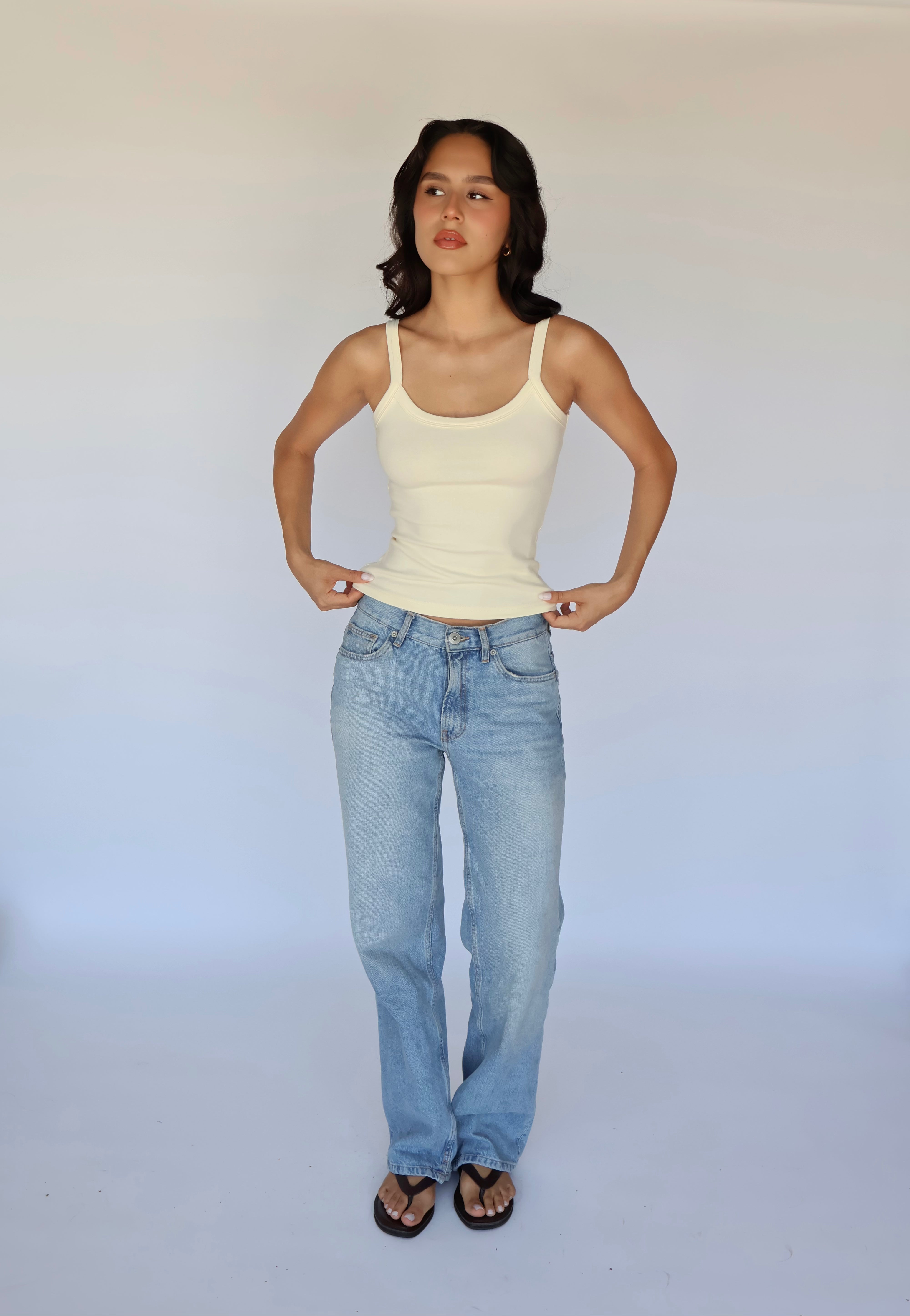 Singlet Tank // Butter