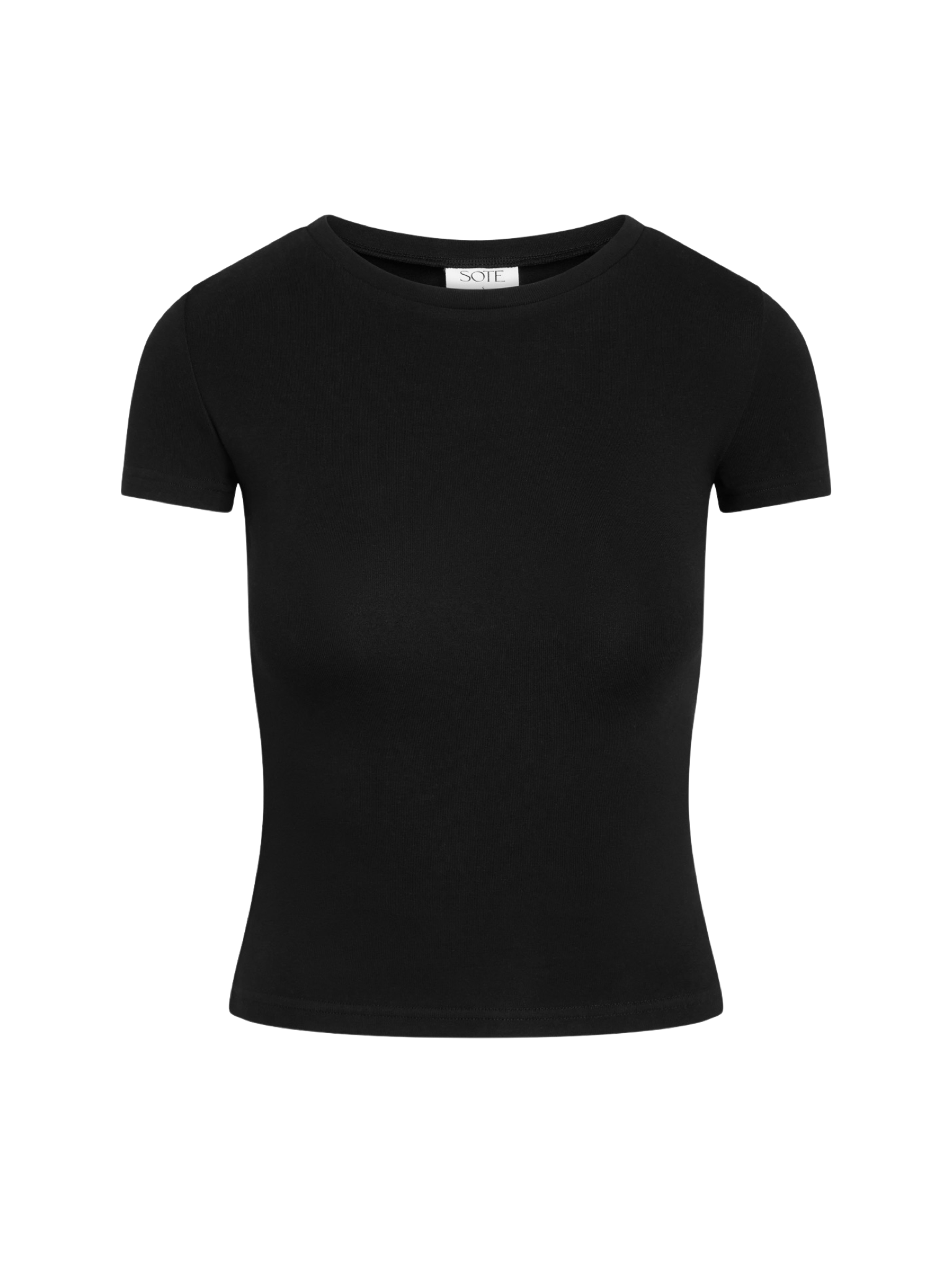 Baby Tee // Onyx
