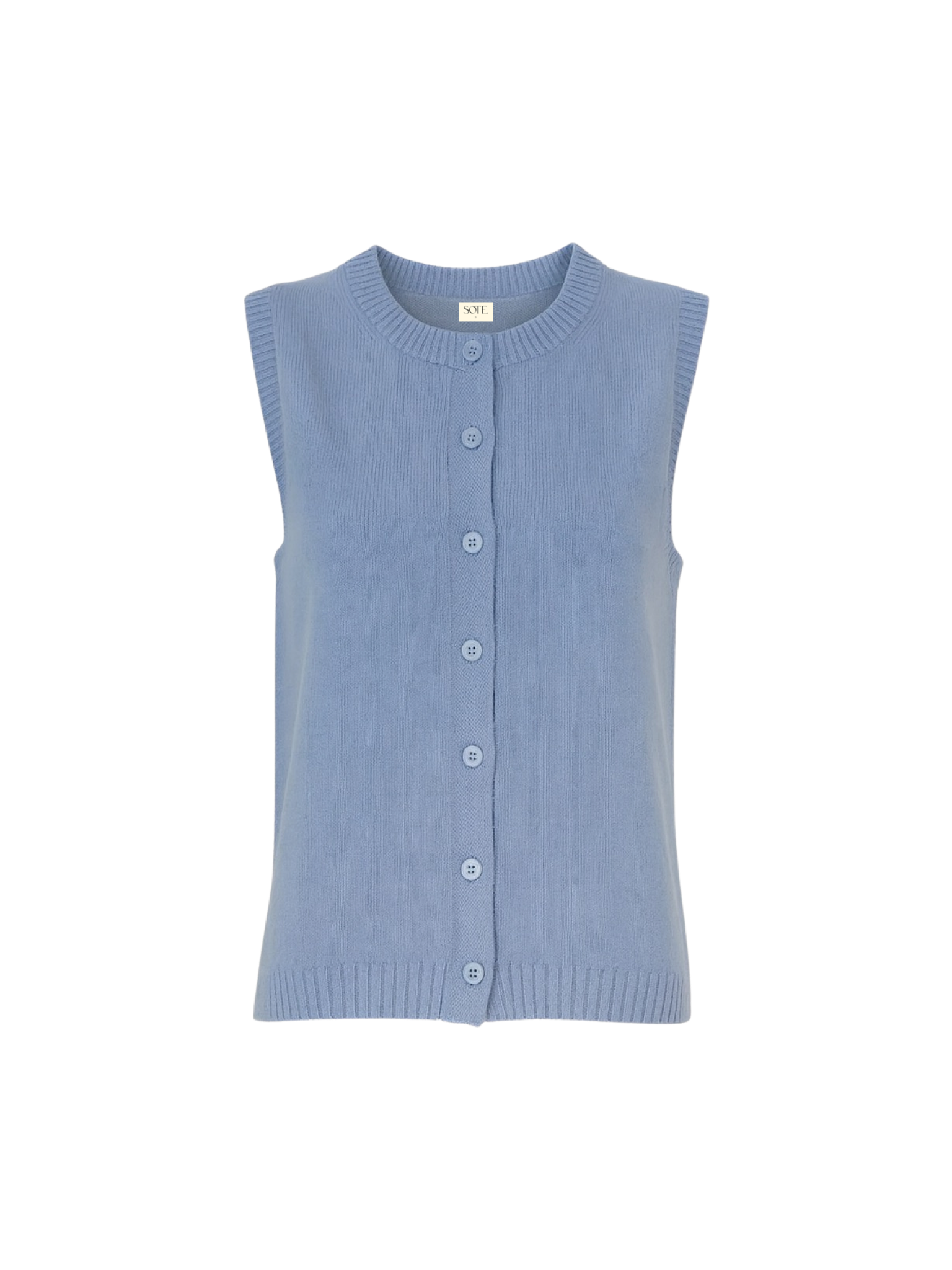 Weave Vest // Denim