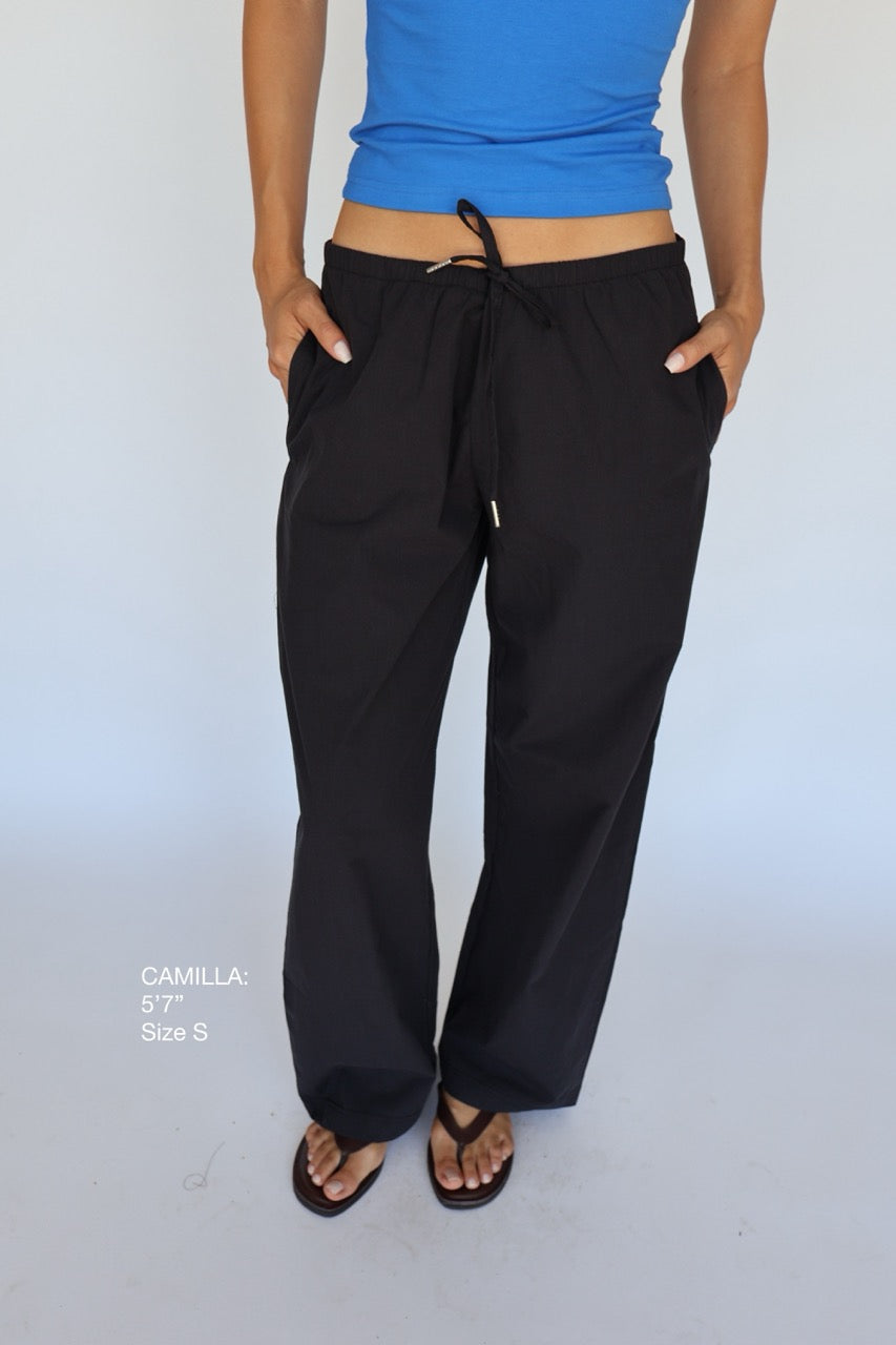 The Poplin Pant // Onyx (PRE-ORDER)
