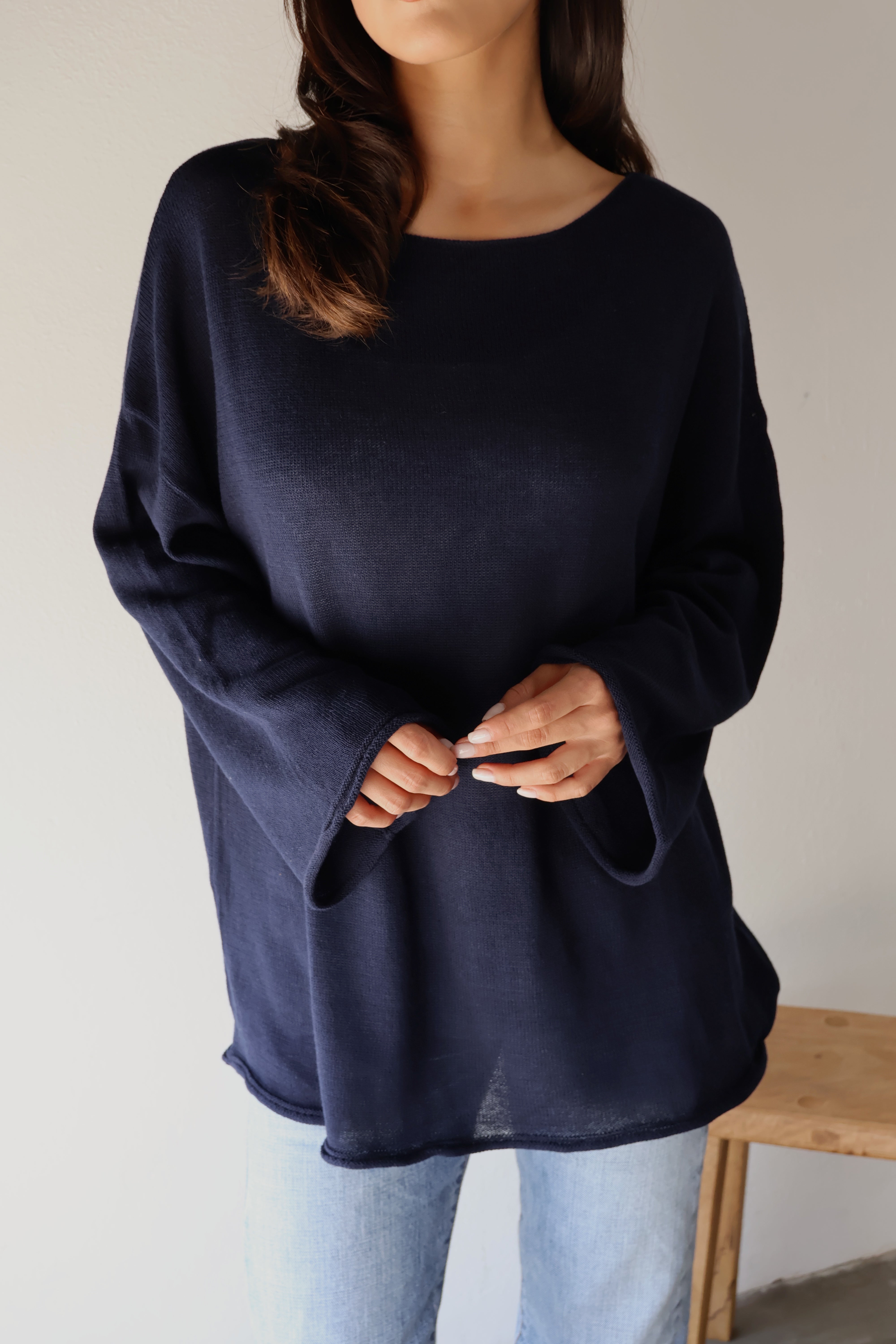 SOFTWEAR BOATNECK KNIT // IMPERIAL