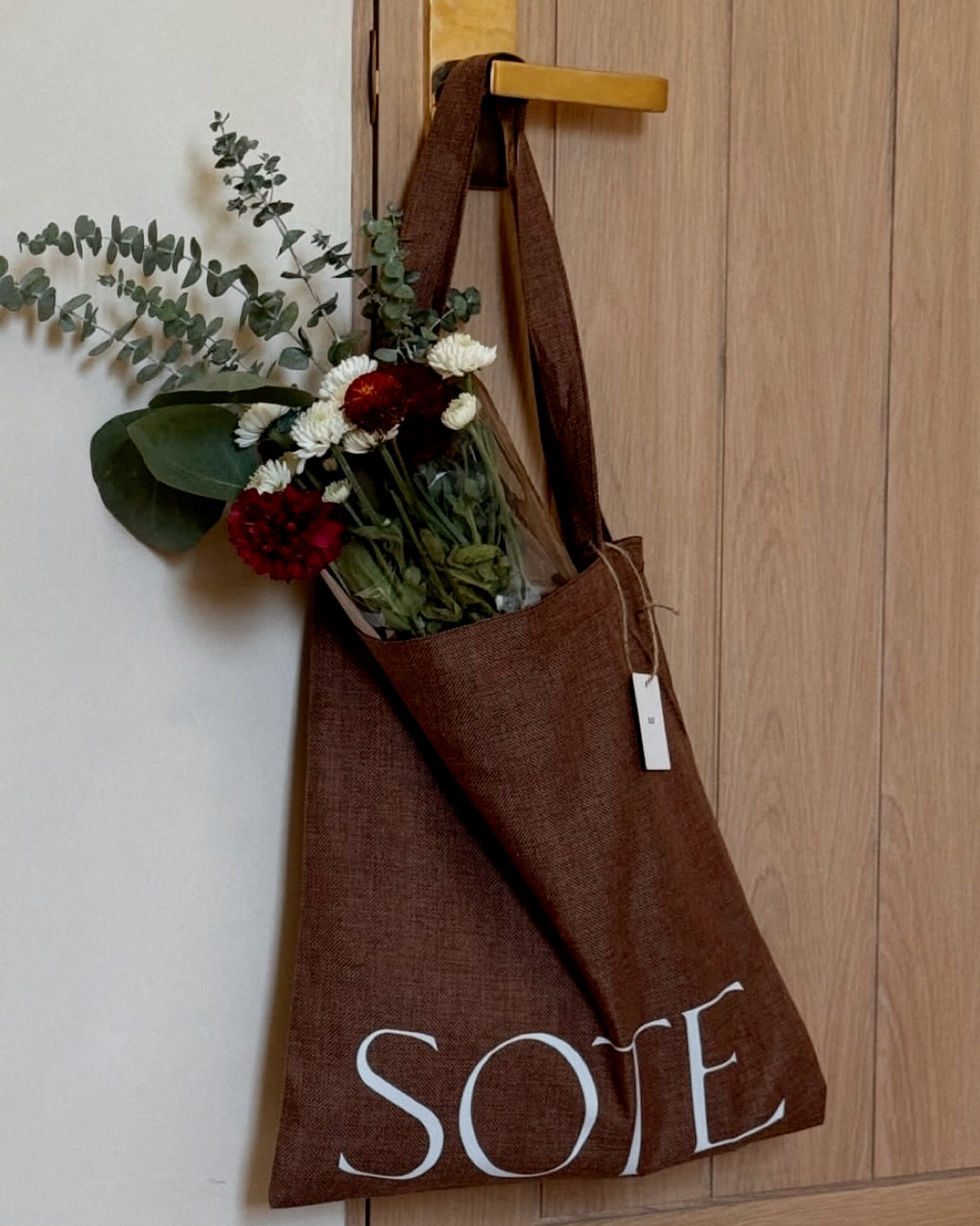 SOTE LINEN TOTE // EXCLUSIVE