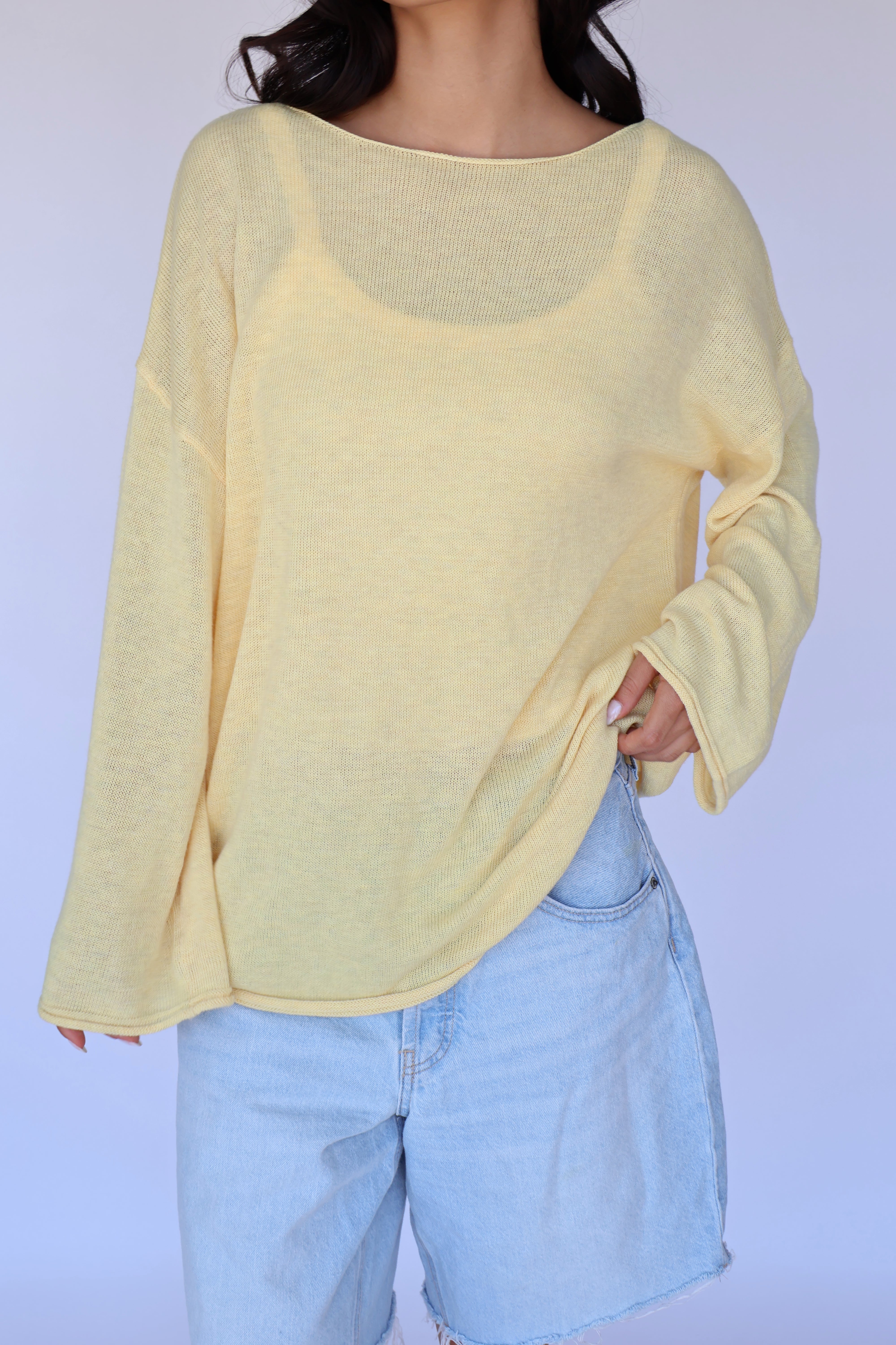 SOFTWEAR BOATNECK KNIT // DAISY