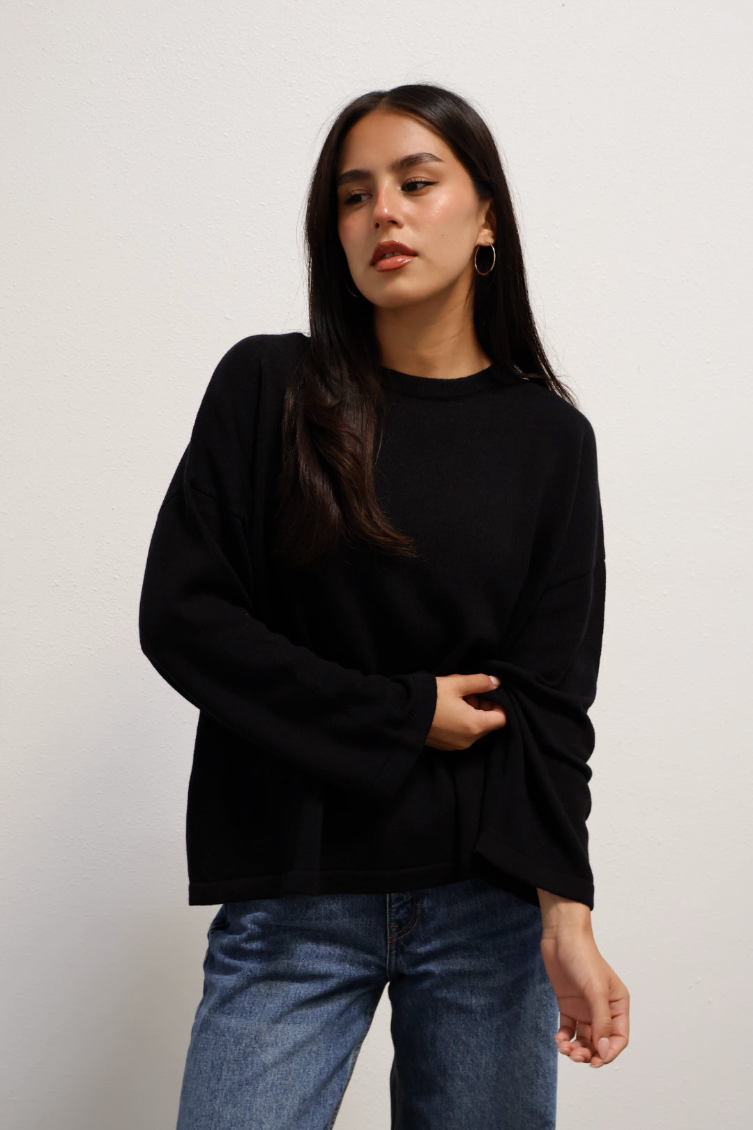 Everyday Crew Knit // Onyx
