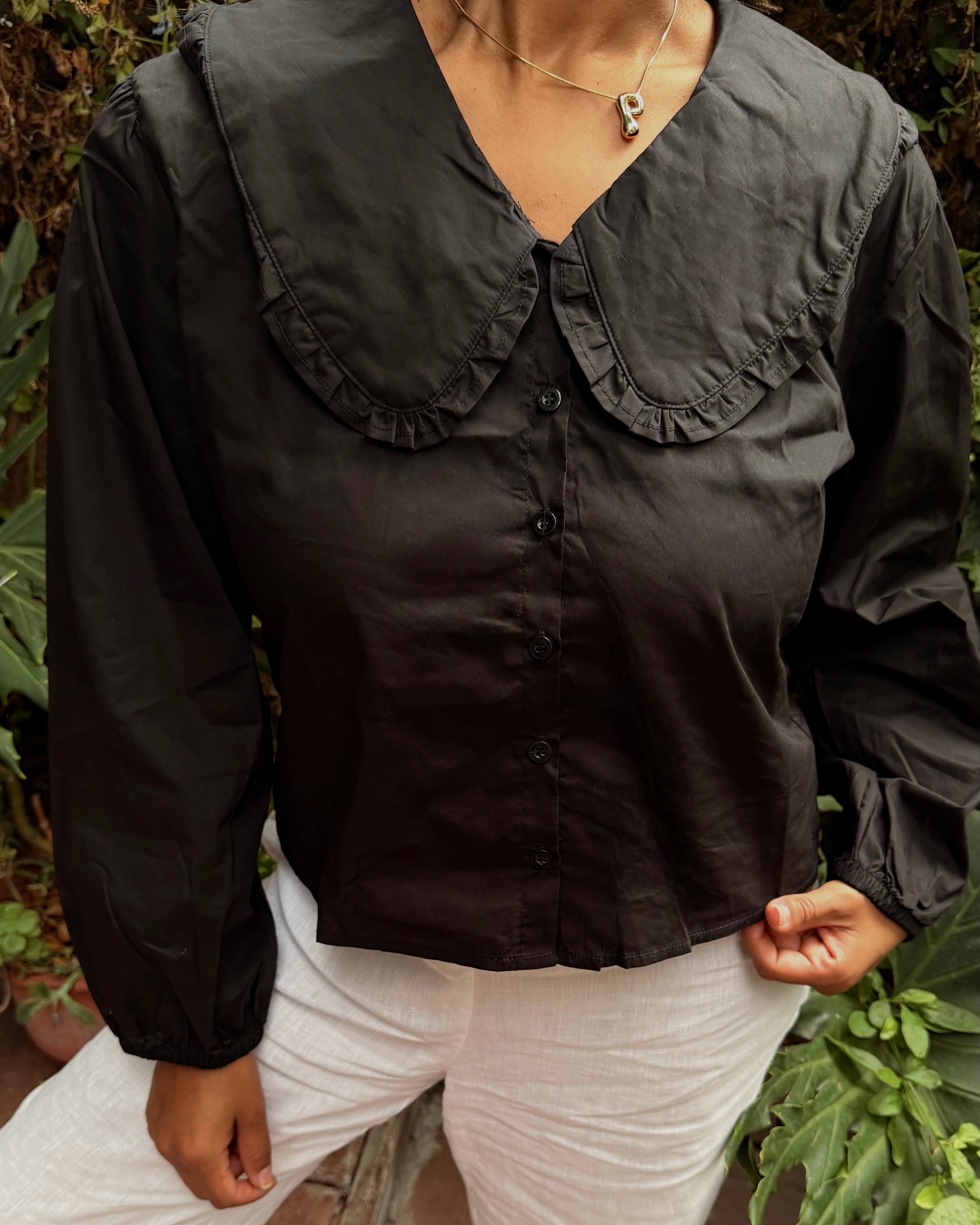 Clover Blouse // Onyx