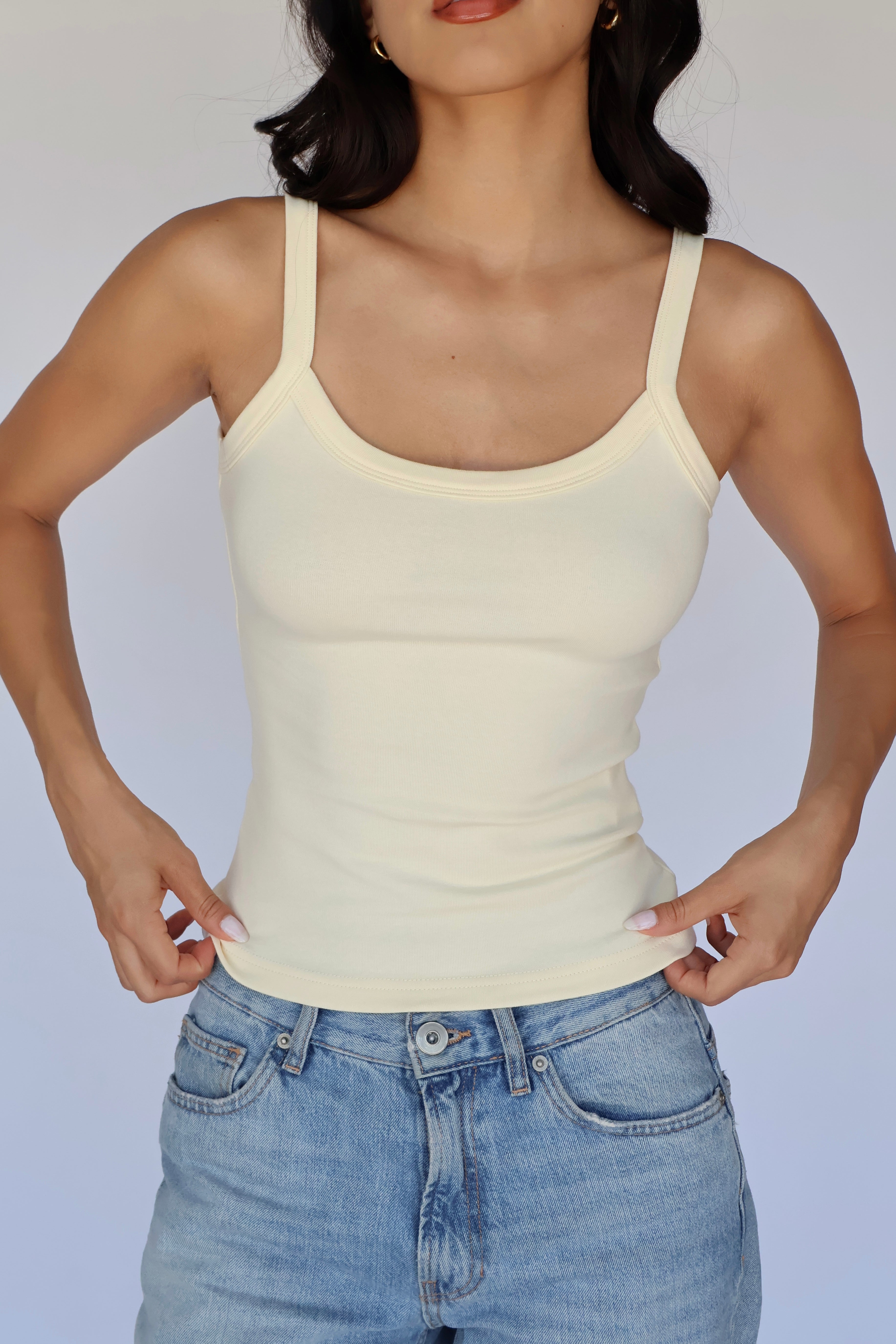 Singlet Tank // Butter